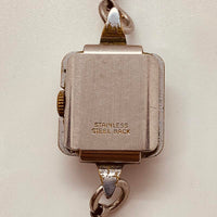 1940er Jahre Art Deco Morgan 15 Juwelen Schweizer Uhr Für Teile & Reparaturen - nicht funktionieren