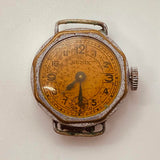 1930S Ultra Rare Renix Trench Swiss montre pour les pièces et la réparation - ne fonctionne pas