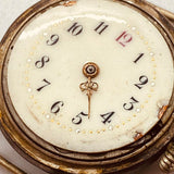 Cadena militar Art Deco de la década de 1930 reloj Para piezas y reparación, no funciona