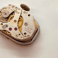 Sorpresa degli anni '40 15 Rubis Swiss Cal 2051 orologio per parti e riparazioni - Non funziona