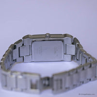 Retro Square-Dial Bulova Uhr | Jahrgang Bulova Diamant Uhr