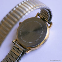 Zweifarbig Caravelle von Bulova Uhr | Bester Preis Vintage Damen Uhr