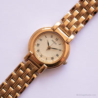 Jahrgang Seiko V701-1781 R1 Uhr | Goldtonarmband Uhr für Sie