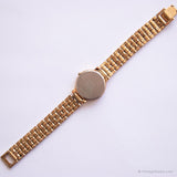 كلاسيكي Seiko V701-1781 R1 Watch | سوار النغمة الذهبية راقبها