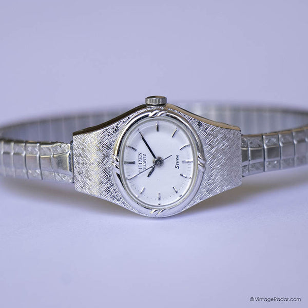 Silbertonfarbene Frauen Citizen Quarz Uhr | Citizen 2030 202805 Uhr