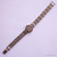 Jahrgang Seiko 1N00-0G69 R1 Uhr | Winziges graues Zifferblatt Uhr für Frauen