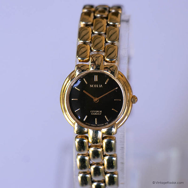 Black Gold Noblia by Citizen Quartz Black Gold Noblia by Citizen Quartz