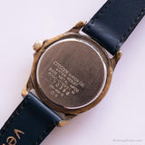 Ancien Citizen 6000-077931 M Cadran bleu montre Pour les dames | Jour et date montre
