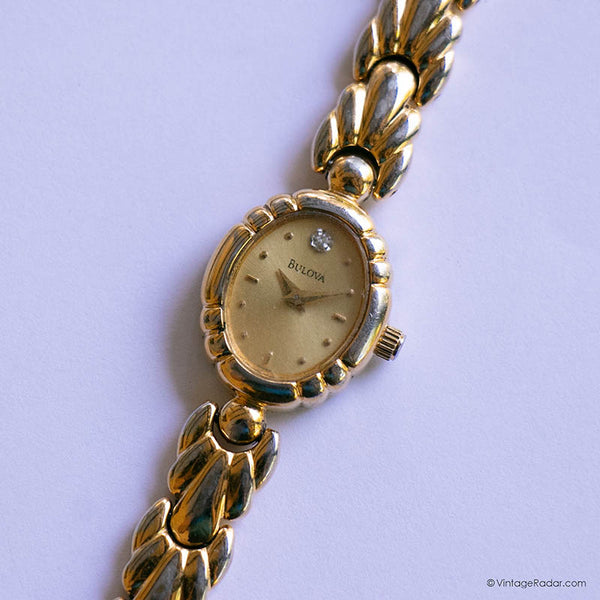 Victorien vintage Bulova montre Pour les dames | Gold des femmes minuscule montre