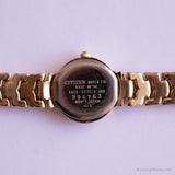 Vintage Citizen 5920-S72676 HSB Mini Watch for Ladies | Branded Tiny Gold-tone Watch