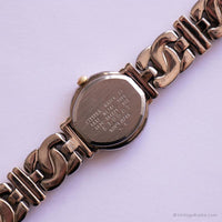Vintage bicolore Citizen 5920-964321 montre | Acier inoxydable de marque montre pour elle