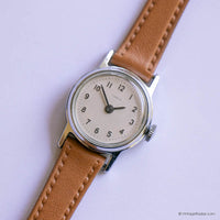 RARE 1980s Timex Mechanical Ladies Watch | Dainty Silver-tone Watch