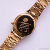 Vintage elegant Uhr Citizen 5930-R14171 RC Uhr | Runde Zifferblatt Uhr