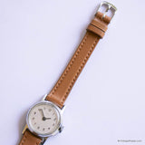 RARE 1980s Timex Mechanical Ladies Watch | Dainty Silver-tone Watch