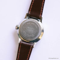 Classic Vintage White-Dial Timex Mechanical Watch for Women