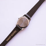Vintage Q&Q Quartz Watch for Ladies | Affordable Silver-tone Watch
