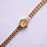Tone d'or vintage Caravelle montre Pour les dames | Bulova Quartz montre