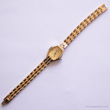 Vintage Gold-tone Caravelle Watch for Ladies | Bulova Quartz Watch