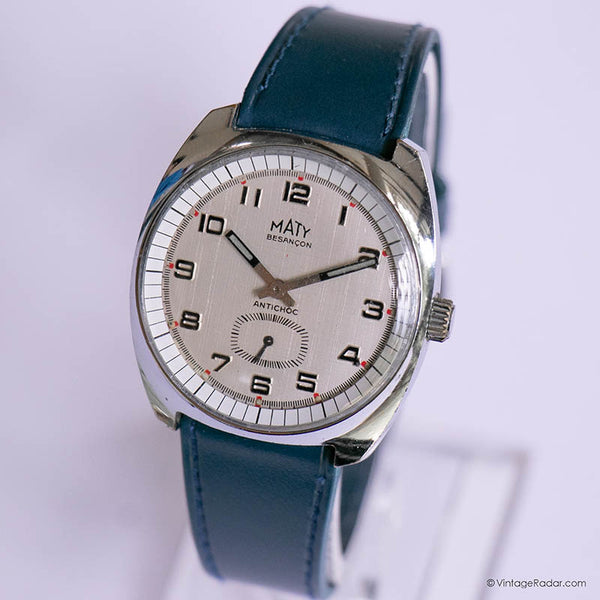 Maty Besancon Antichocc Mechanical reloj para hombres | Relojes vintage