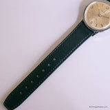 Vintage Caravelle by Bulova Mechanical Watch for Men with Navy Strap