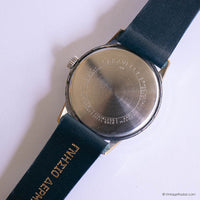 Vintage Caravelle by Bulova Mechanical Watch for Men with Navy Strap
