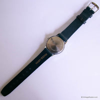 Vintage Caravelle by Bulova Mechanical Watch for Men with Navy Strap