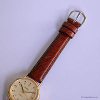 Elegante NUEVO Classic Gold-Tone Mechanical Wristwatch | Relojes de los 90