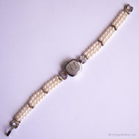 Vintage elegant Gruen Mini Uhr | Kristalle Kleid Uhr für Frauen