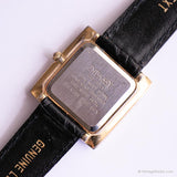 Vintage rectangular Embassy reloj | Dial de los números romanos reloj para ella