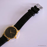 Orologio meccanico vintage minimalista nero | Orologio da donna di lusso