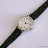 Tiny Vintage Silver-Tone PAX Mechanical Watch for Ladies Antimagnetic