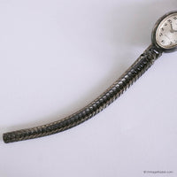 Anticicocos de tono de plata astral mecánico reloj | Damas vintage reloj
