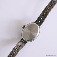 Anticicocos de tono de plata astral mecánico reloj | Damas vintage reloj