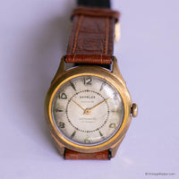 Heurlux antimagnético 17 Rubis mecánico reloj | Relojes vintage para hombres