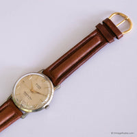 Vintage PUERTA 17 Jewels Ultra Flat Mechanical Men's Watch Swiss Made