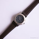 Dial negro vintage reloj por carro | Cuarzo de dial analógico casual reloj