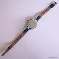 Orologio svizzero meccanico raro St. Tropez | Abito blu degli anni '90 per le donne