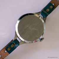 Orologio svizzero meccanico raro St. Tropez | Abito blu degli anni '90 per le donne