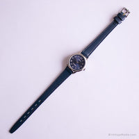 Vintage Blue Dial Wagen Uhr | Timex Quarz Uhr für Damen