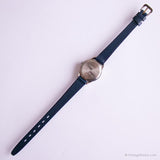 Vintage Blue Dial Carriage Watch | Timex Quartz Watch for Ladies