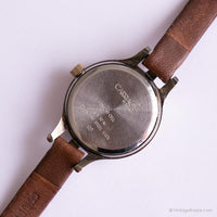 Orologio indiglo a due toni vintage | Elegante orologio analogico per lei