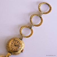 Glashutte 17 Rubis mecánico reloj para mujeres | Damas vintage reloj