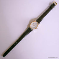 Gold-Tone Vintage Jean Paul Mechanical Watch for Ladies Oval Case
