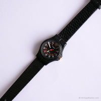 Vintage Black Timex Sports Watch | Timex Q 24H Dial Watch for Women