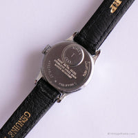 Quadrante grigio vintage Timex Q orologio | Piccolo orologio tono d'argento per le donne