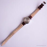 Jahrgang Timex CR 1216 Zelle Uhr | Strukturiertes weißes Zifferblatt Uhr für Sie