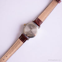 Vintage Timex CR 1216 CELL Watch | Textured White Dial Watch for Her