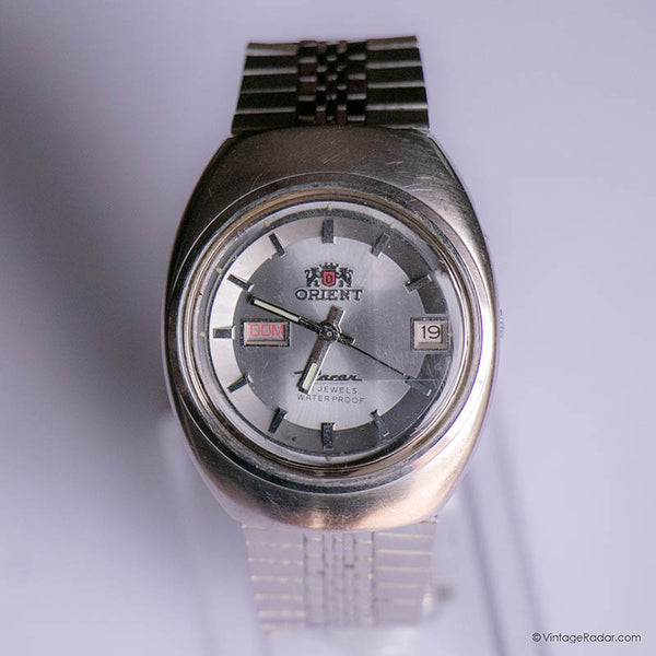 Orient Racer 21 Jewels Mechanical Men's Watch Luxury Vintage Watch