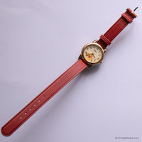 RARE Vintage Gold-tone Seiko Winnie The Pooh Disney Watch 1990s