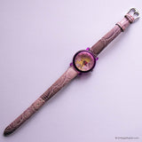 Cute Purple Seiko Winnie The Pooh Disney Watch for Kids Vintage